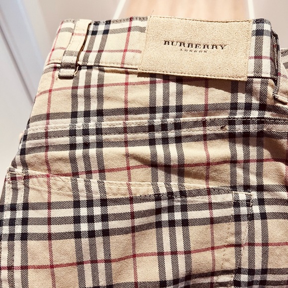 Burberry Men Size 32 Nova Check Pants - Picture 7 of 8